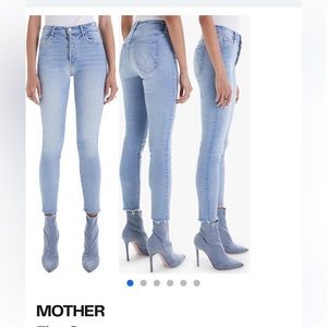 The stunner frayed ankle jean